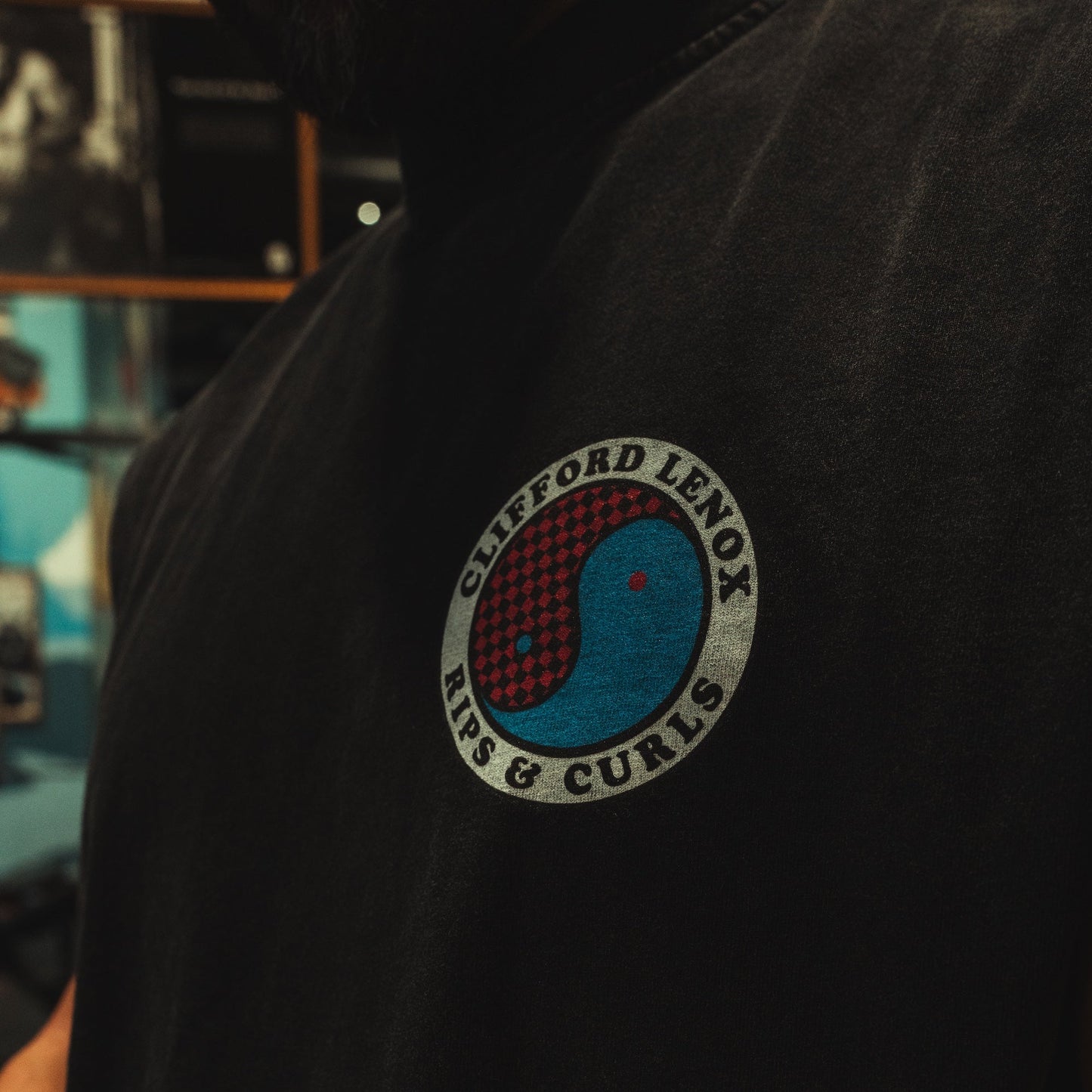 Rips & Curls Oversized Cut off Tank