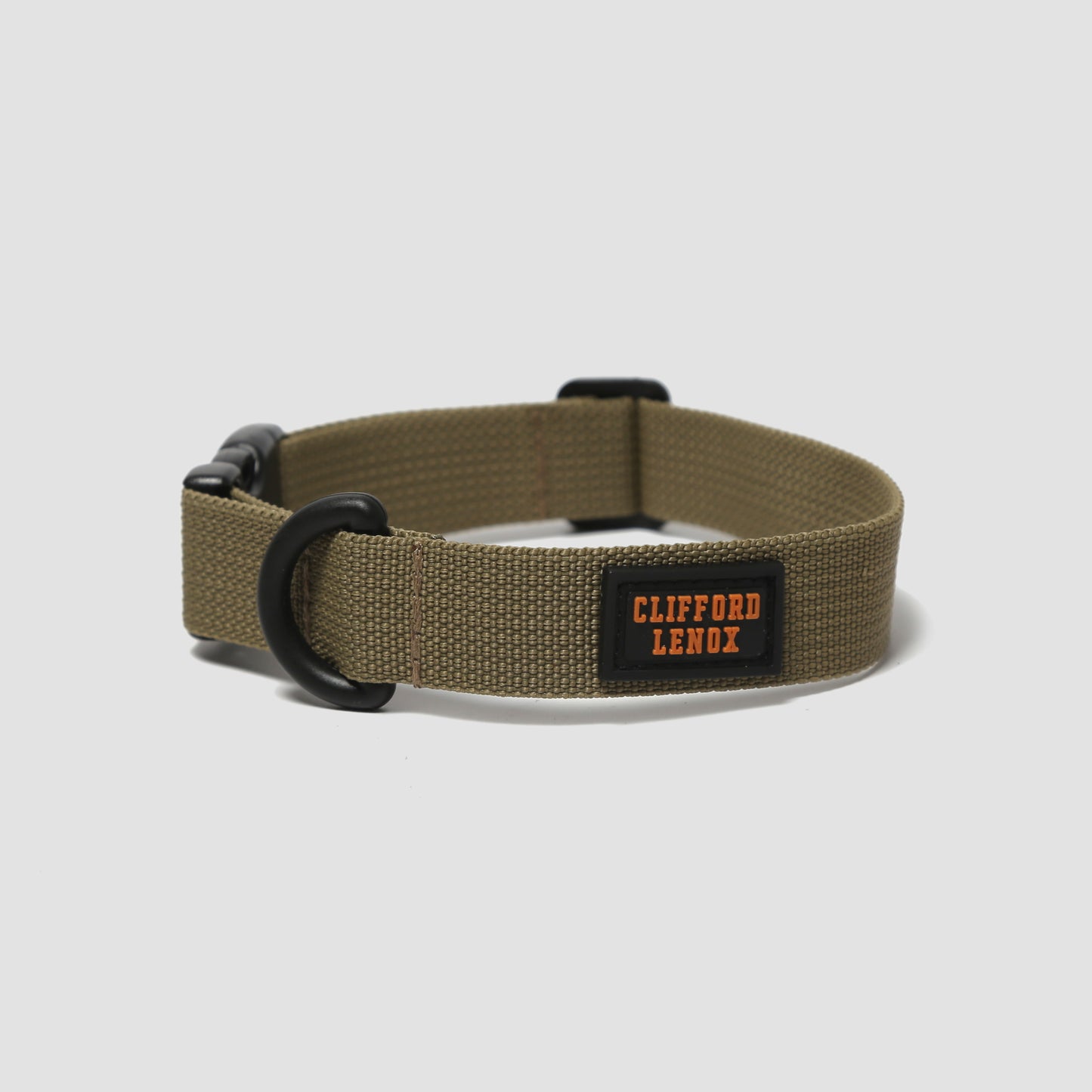 Nylon Dog Collar // Forest Green