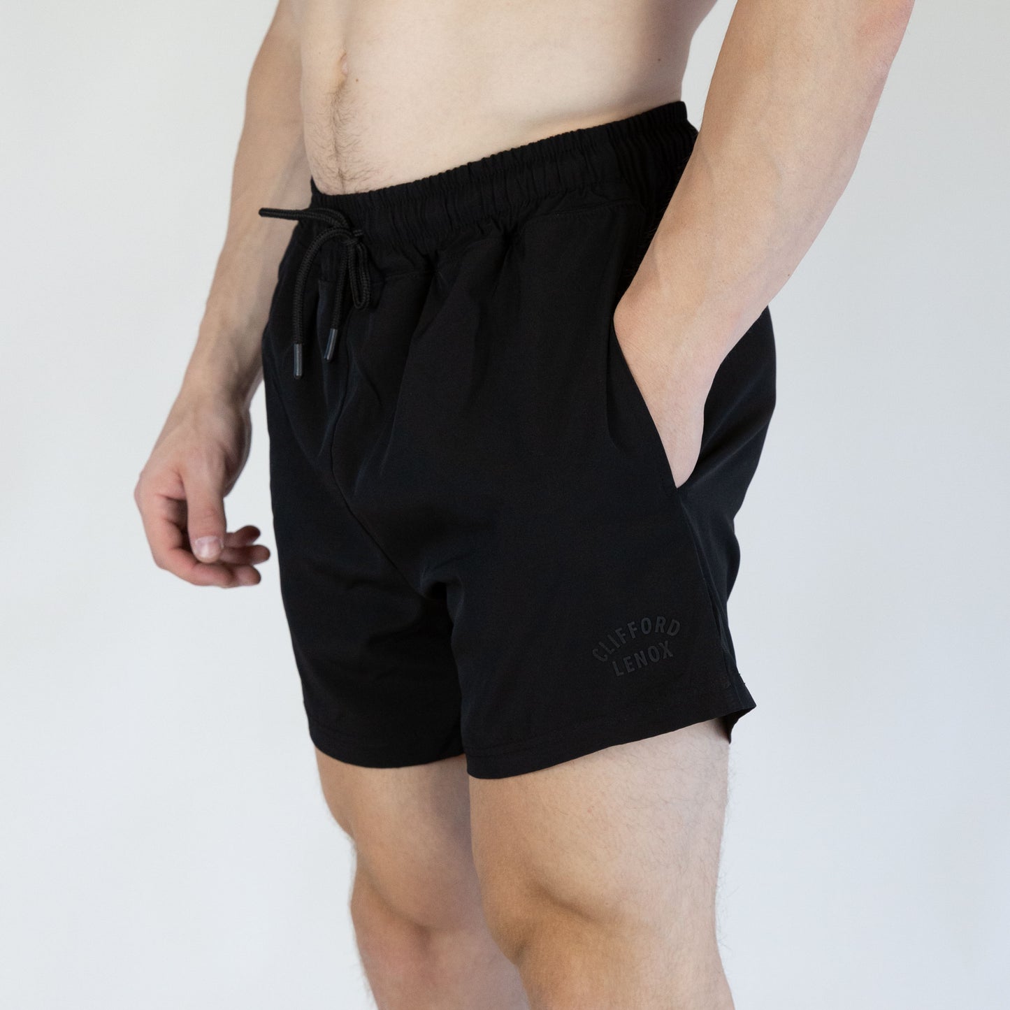 Outsider Swim Shorts // Black
