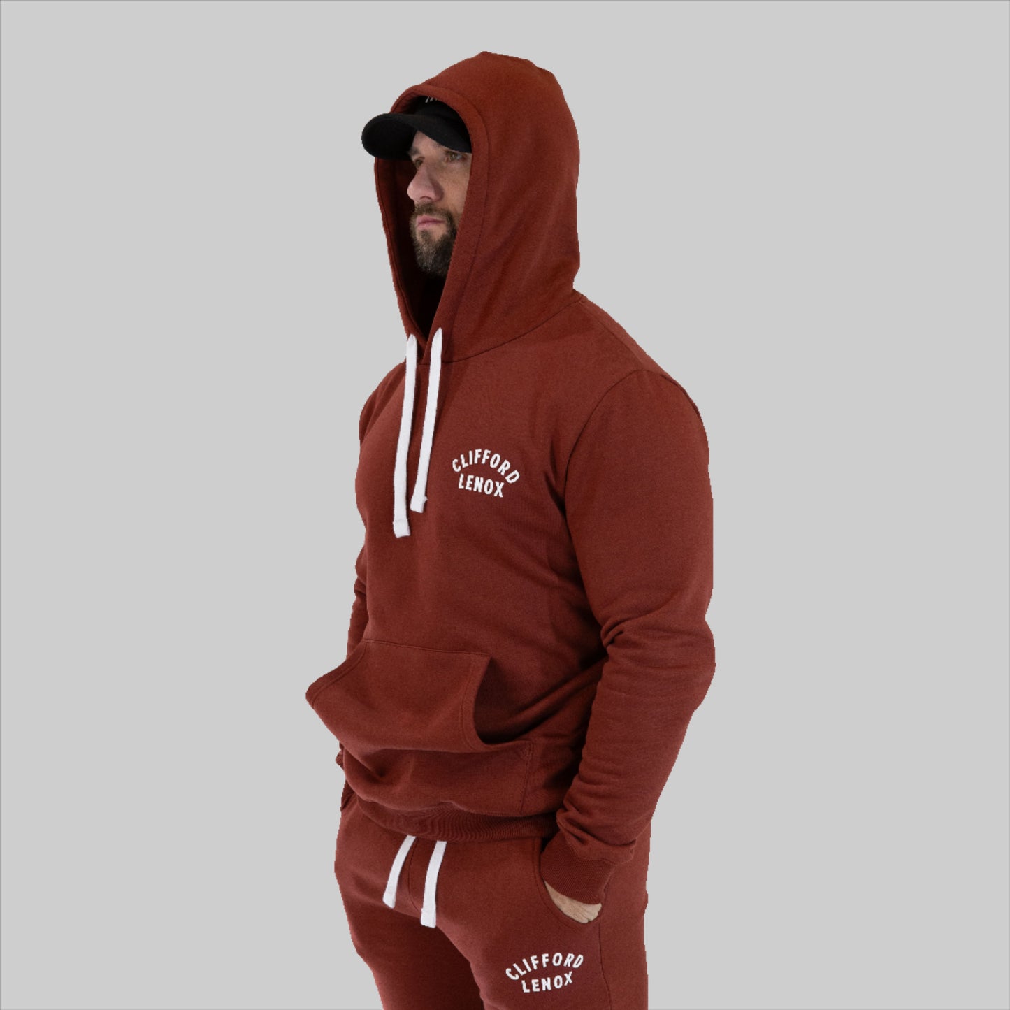 The Daily Hoodie // Fire Brick