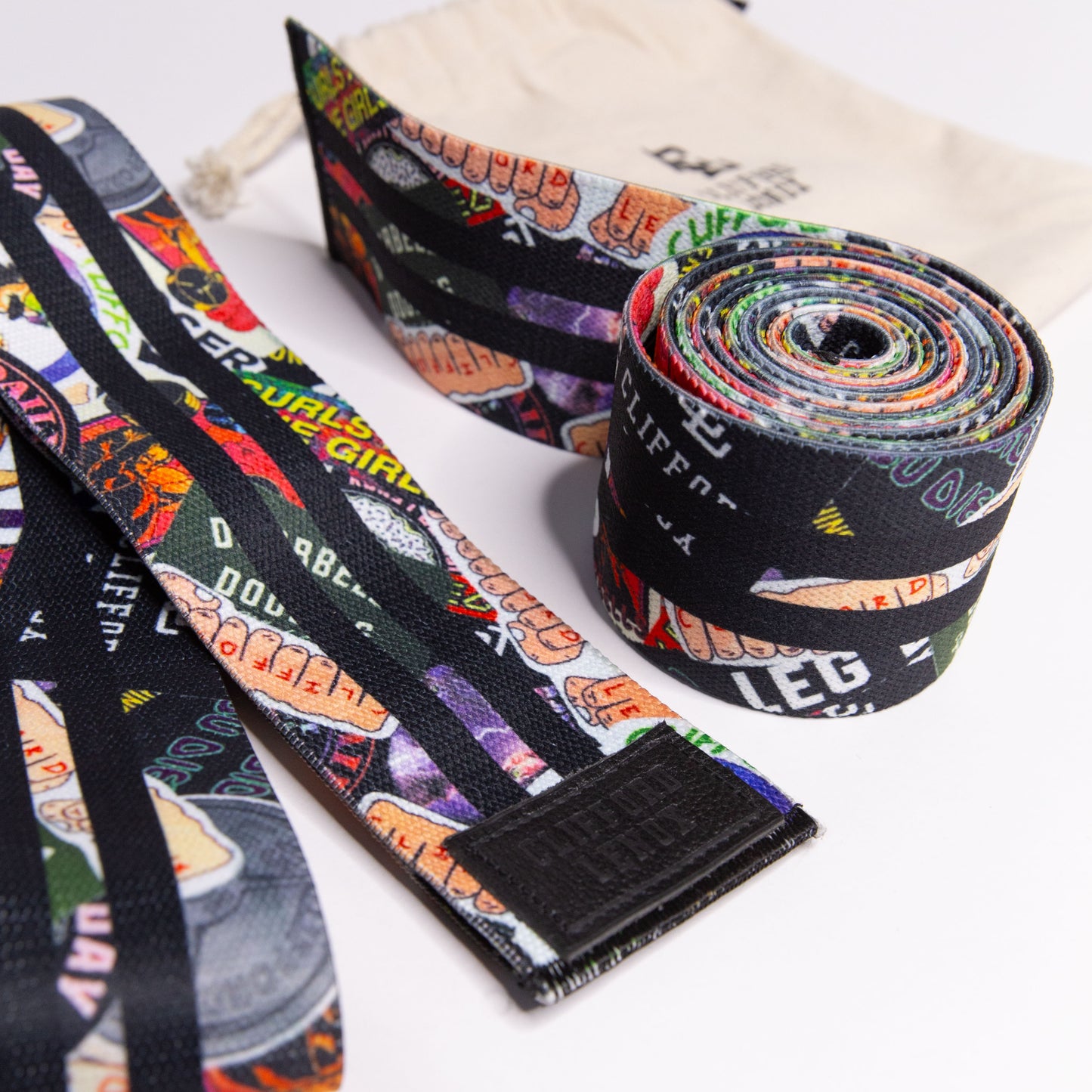CL Knee Wraps // Sticker Print