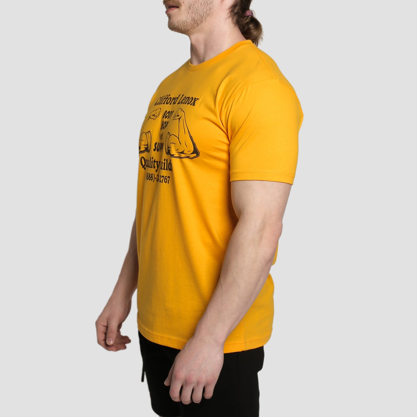 Body Shop Tee // Gold