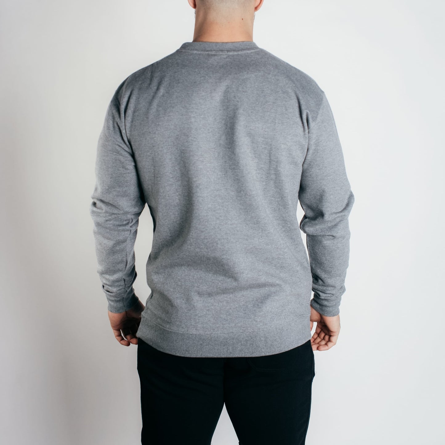 CL Foundation Crewneck Sweatshirt // Gunmetal Heather