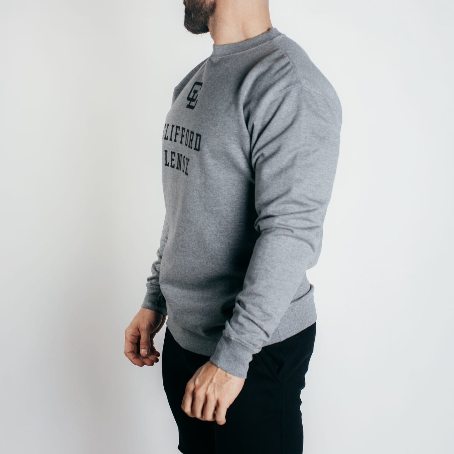 CL Foundation Crewneck Sweatshirt // Gunmetal Heather