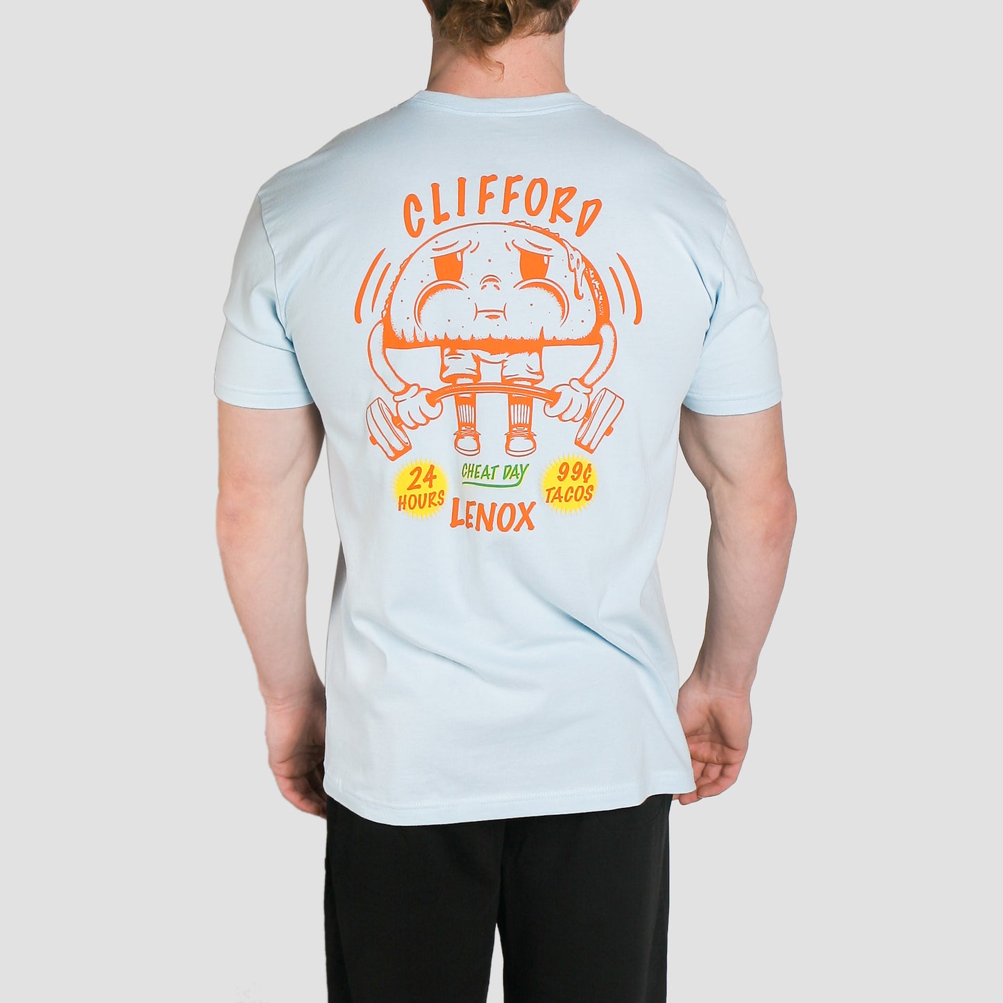 Taco Night Tee // Light Blue