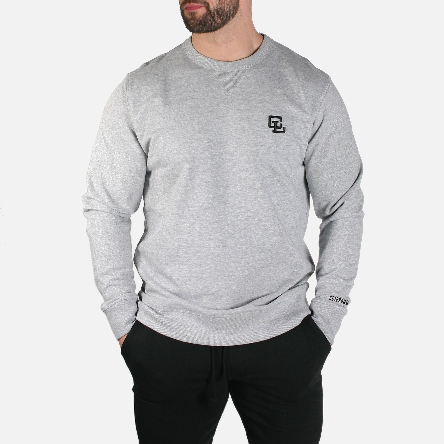 Core Crewneck Sweatshirt // Gunmetal Heather