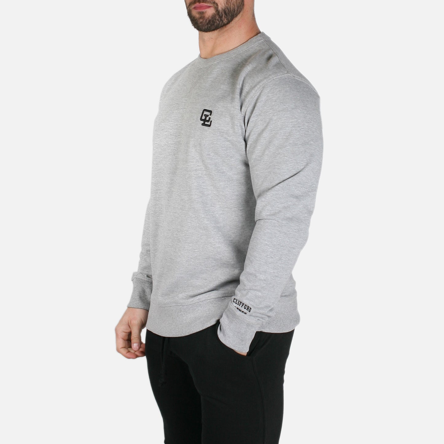 Core Crewneck Sweatshirt // Gunmetal Heather