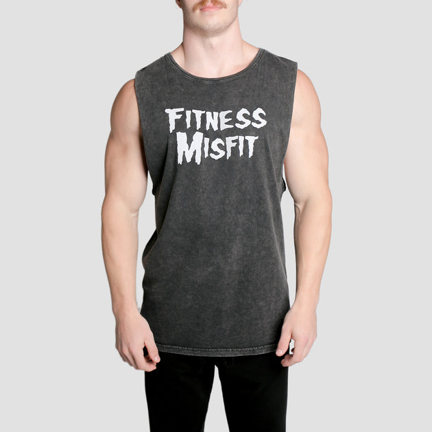 Fitness Misfits Tee // Black Stone – Clifford Lenox