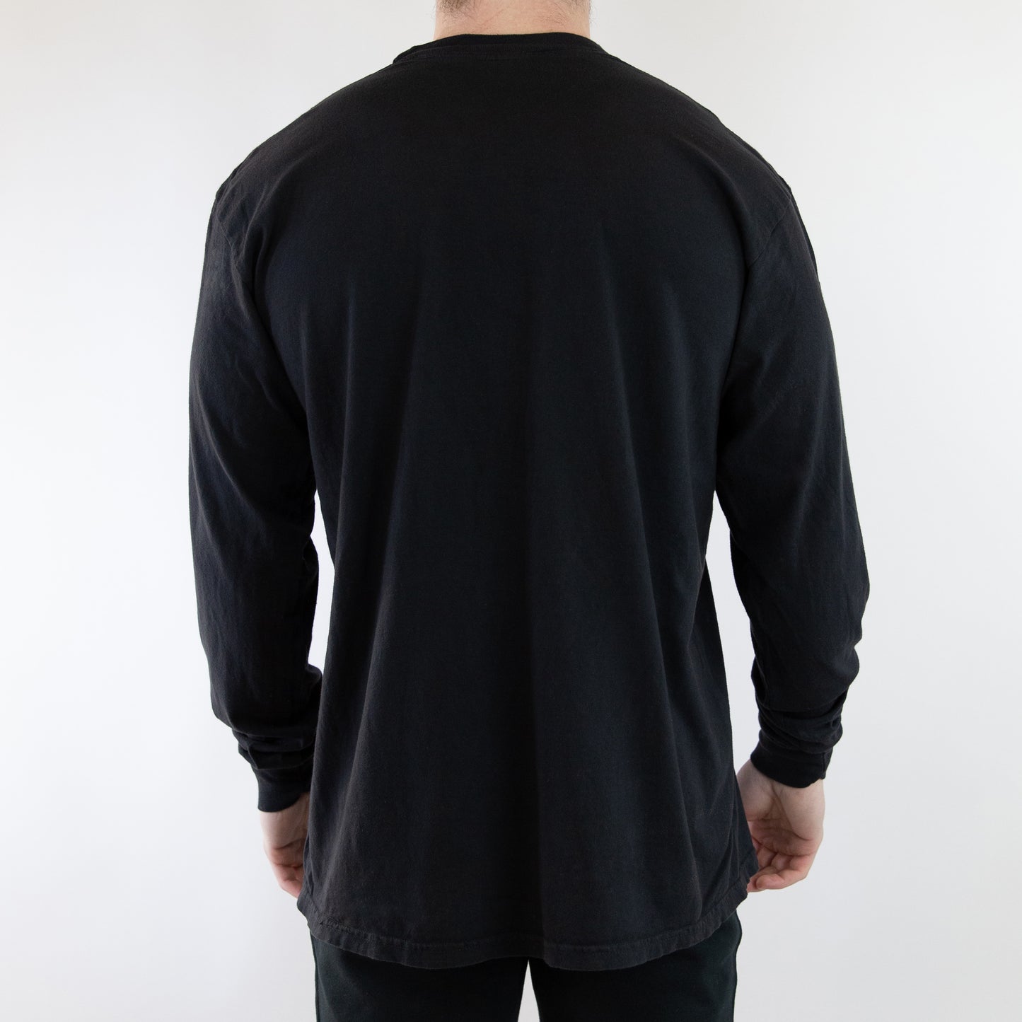 Fucking Leg Day Long Sleeve Tee // Black