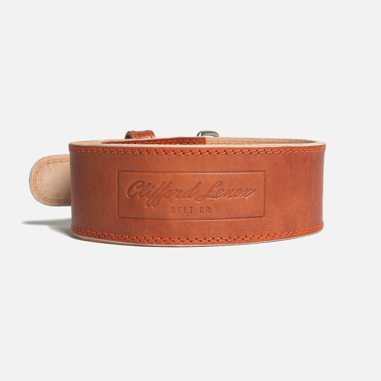 Power Lifting Leather Belt