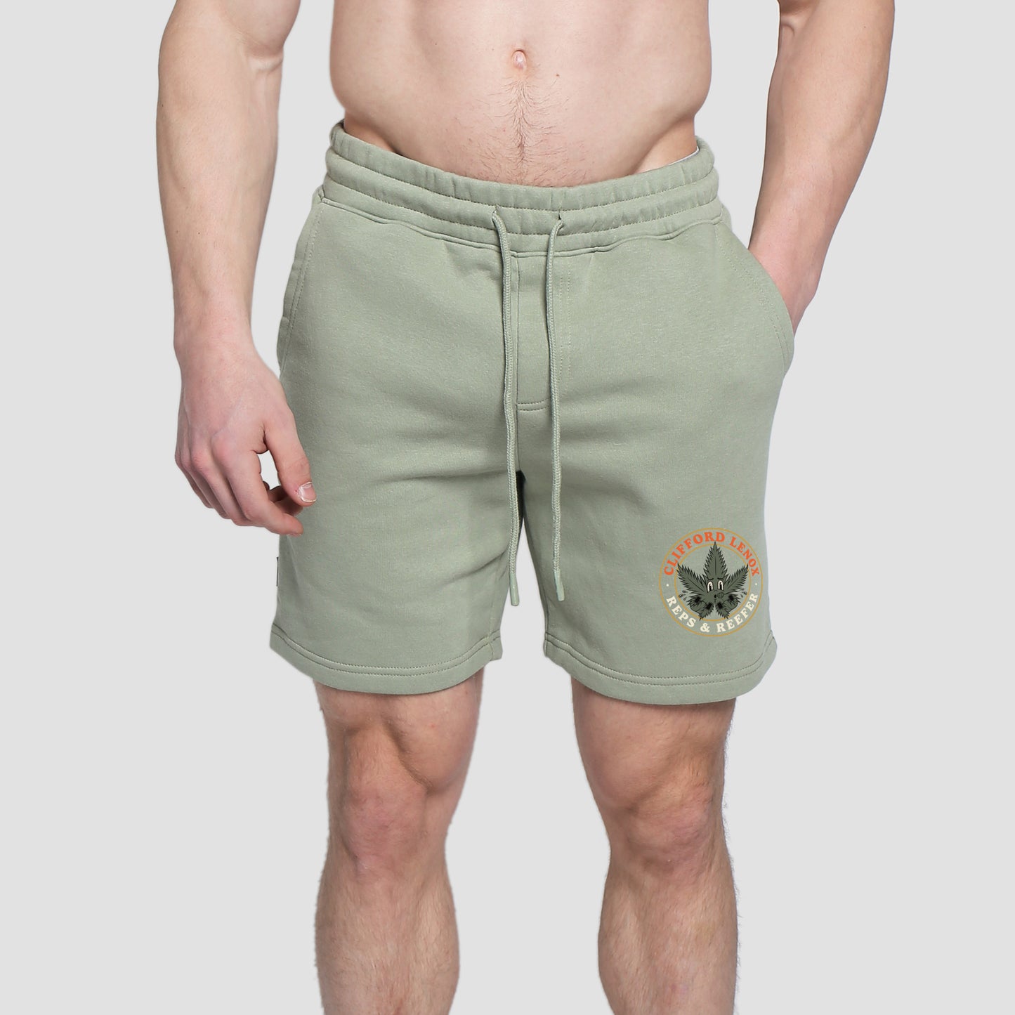 Reps & Reefer Tear Drop Short // Desert Sage