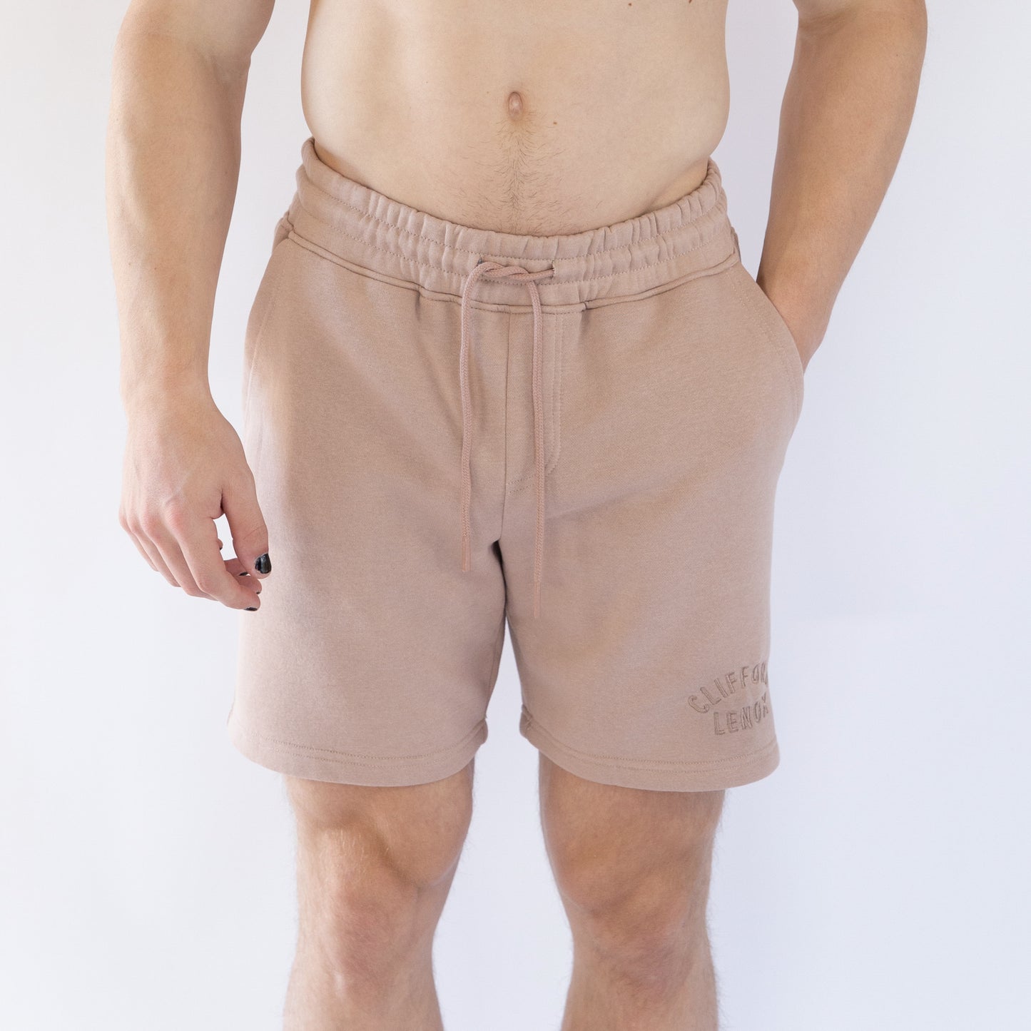 Tear Drop Short // Rose
