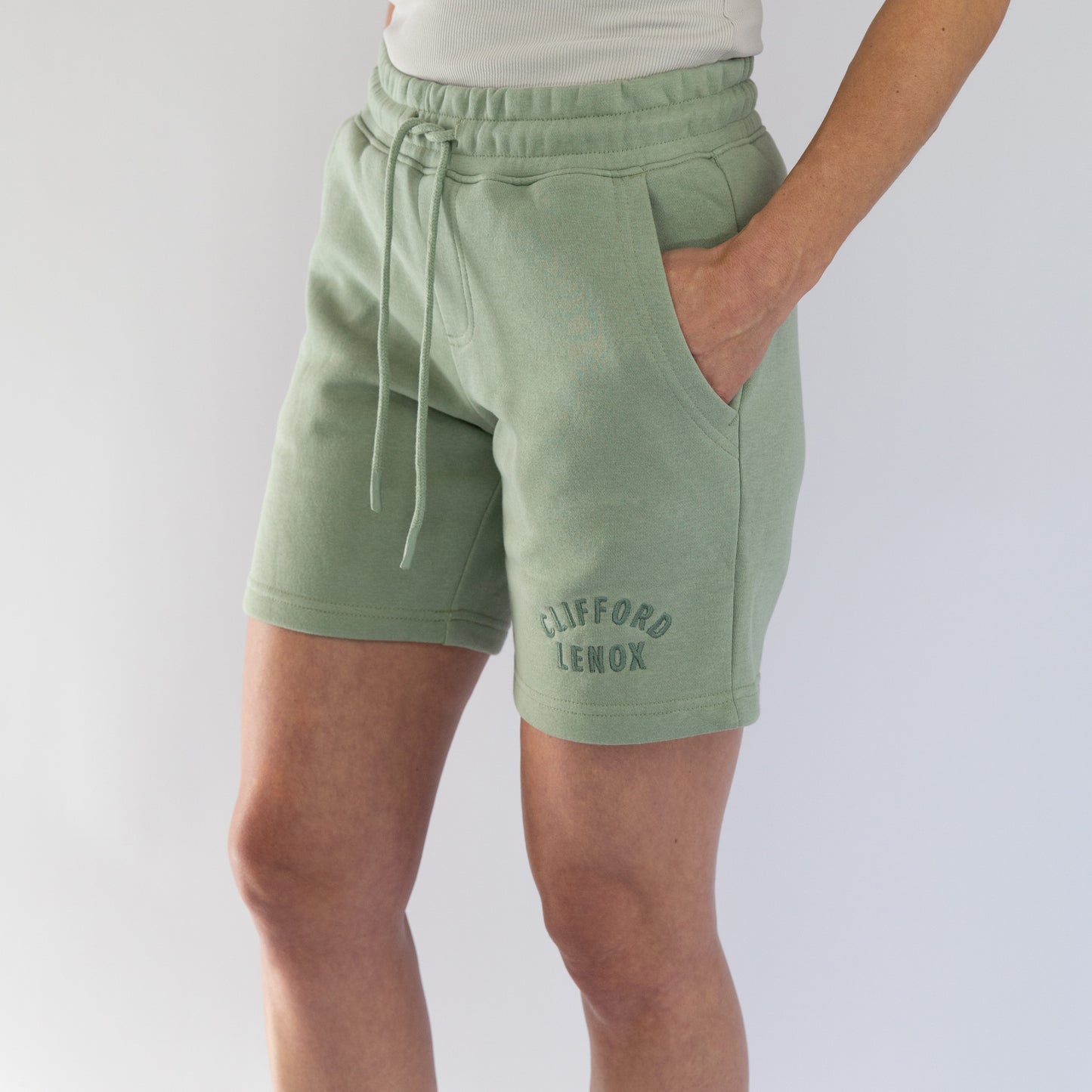 Tear Drop Short // Desert Sage Green