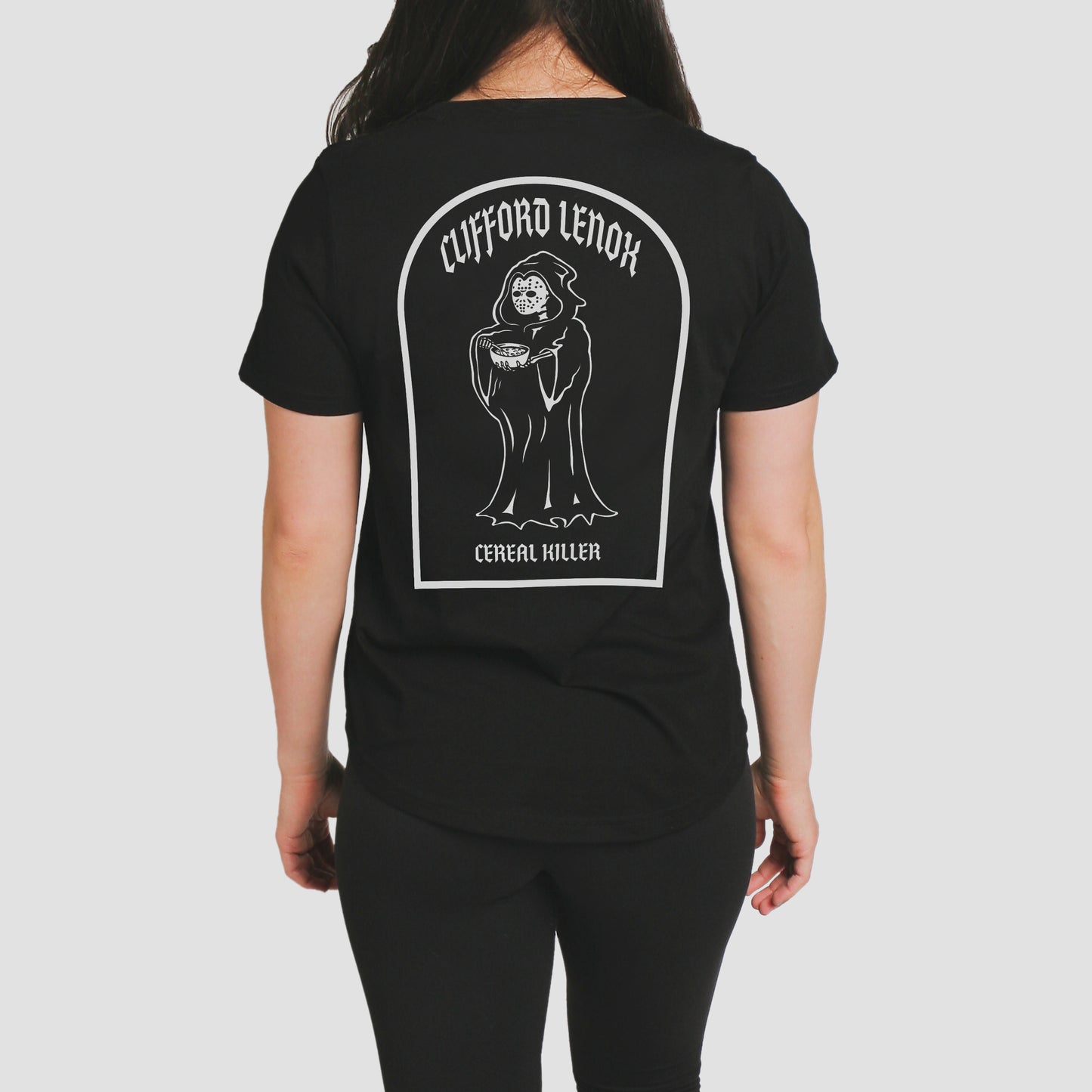 Women's Cereal Killer Tee // Black