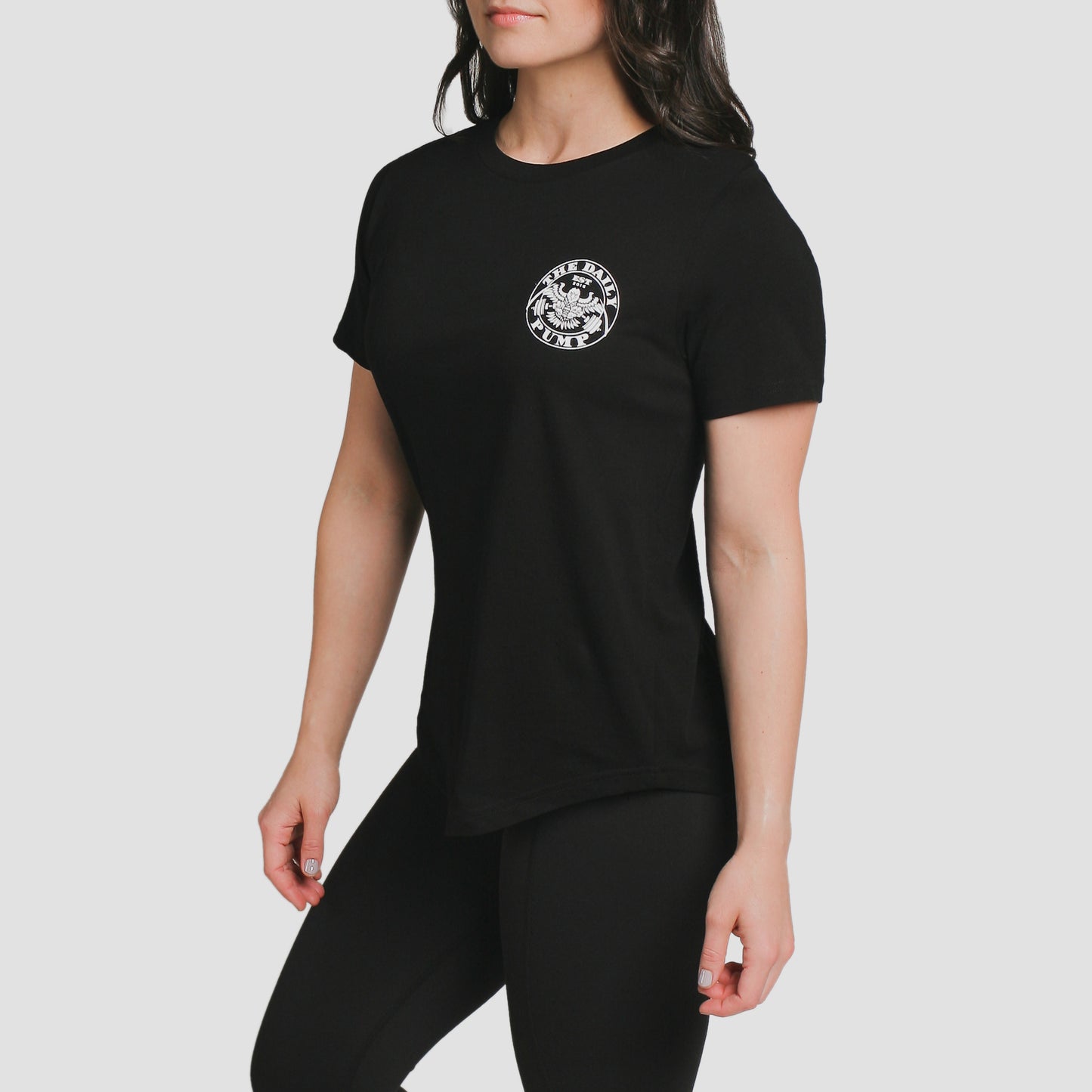 Daily Pump Women's Tee // Black