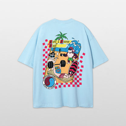 Rips & Curls Tee