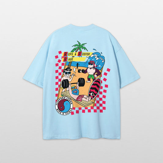 Rips & Curls Tee