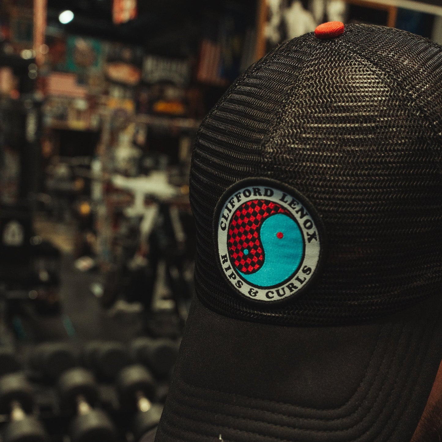 Rips & Curls Mesh Hat