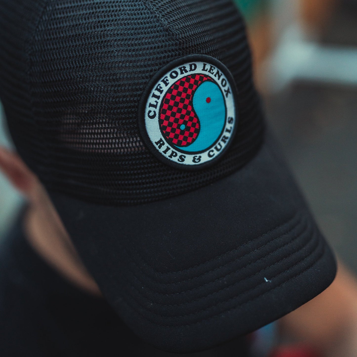 Rips & Curls Mesh Hat