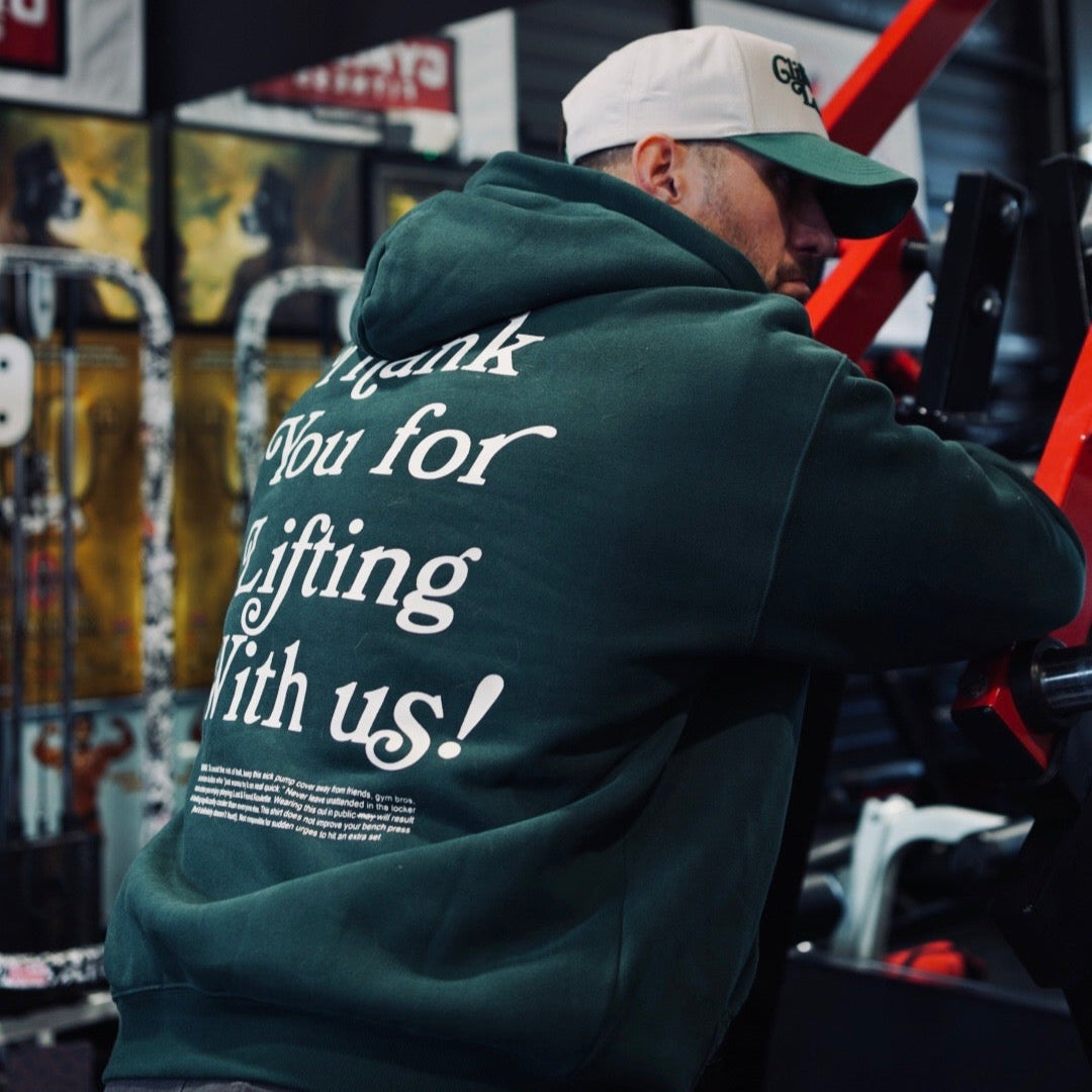 Thank You Zip-Up Hoodie