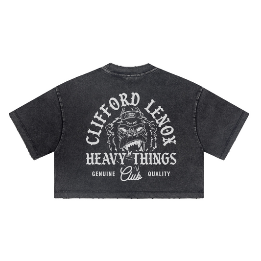 HTC Cropped Women's Tee