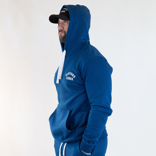 美品　デサントオルテライン PARAHEM FLEX HOODIE ネイビー L The Daily Hoodie // Poseidon – Clifford Lenox