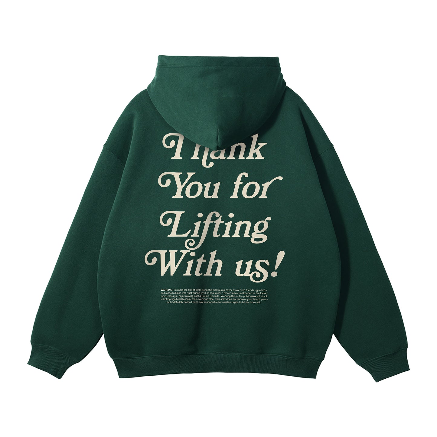 Thank You Zip-Up Hoodie