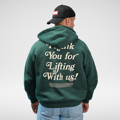 Thank You Zip-Up Hoodie