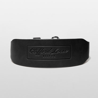 The Original // Leather Lifting Belt // Black