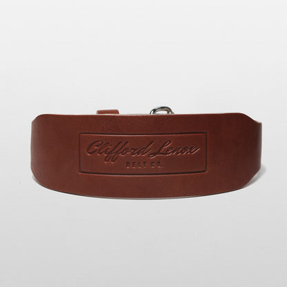 The Original // Leather Lifting Belt // Brown