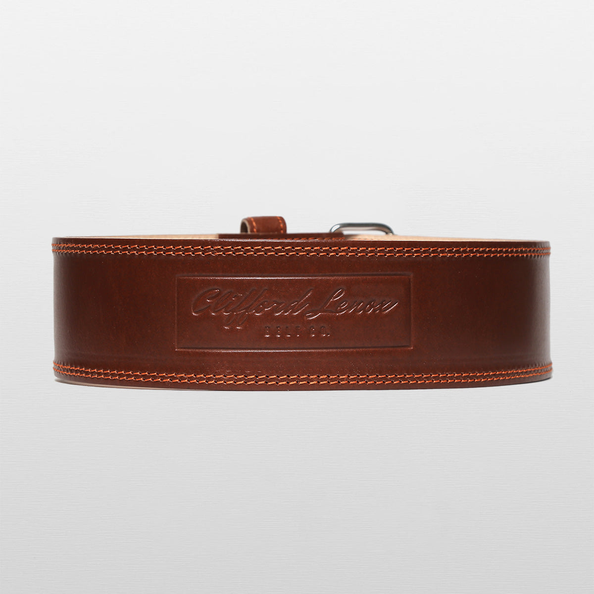 Power Lifting Leather Belt