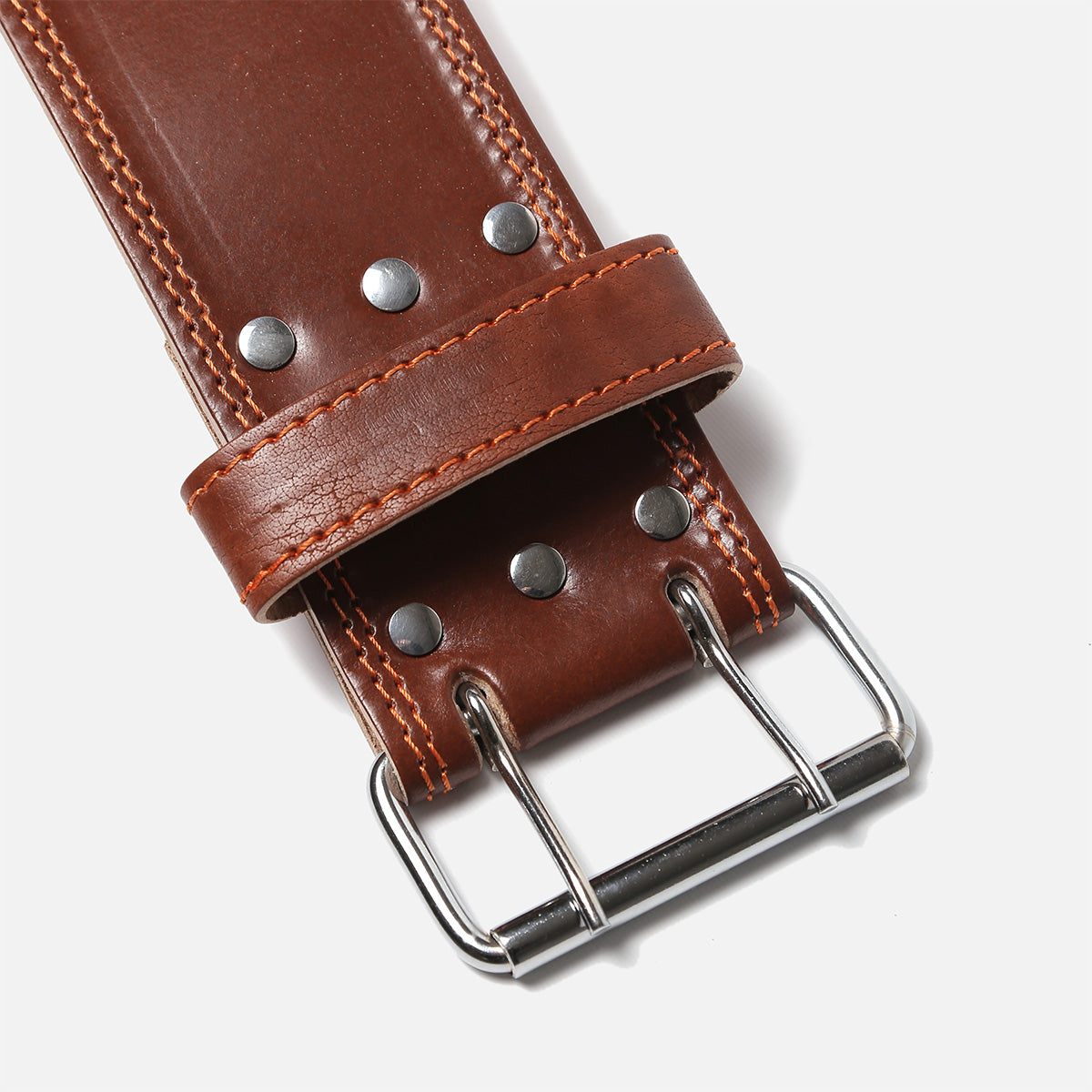 Power Lifting Leather Belt