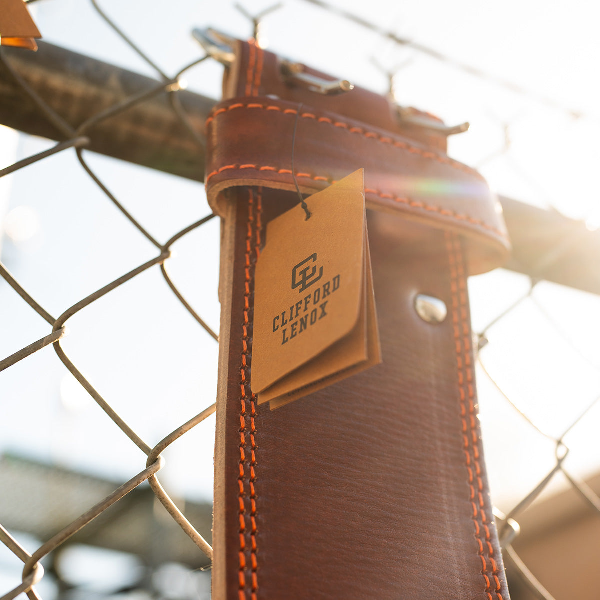 Power Lifting Leather Belt