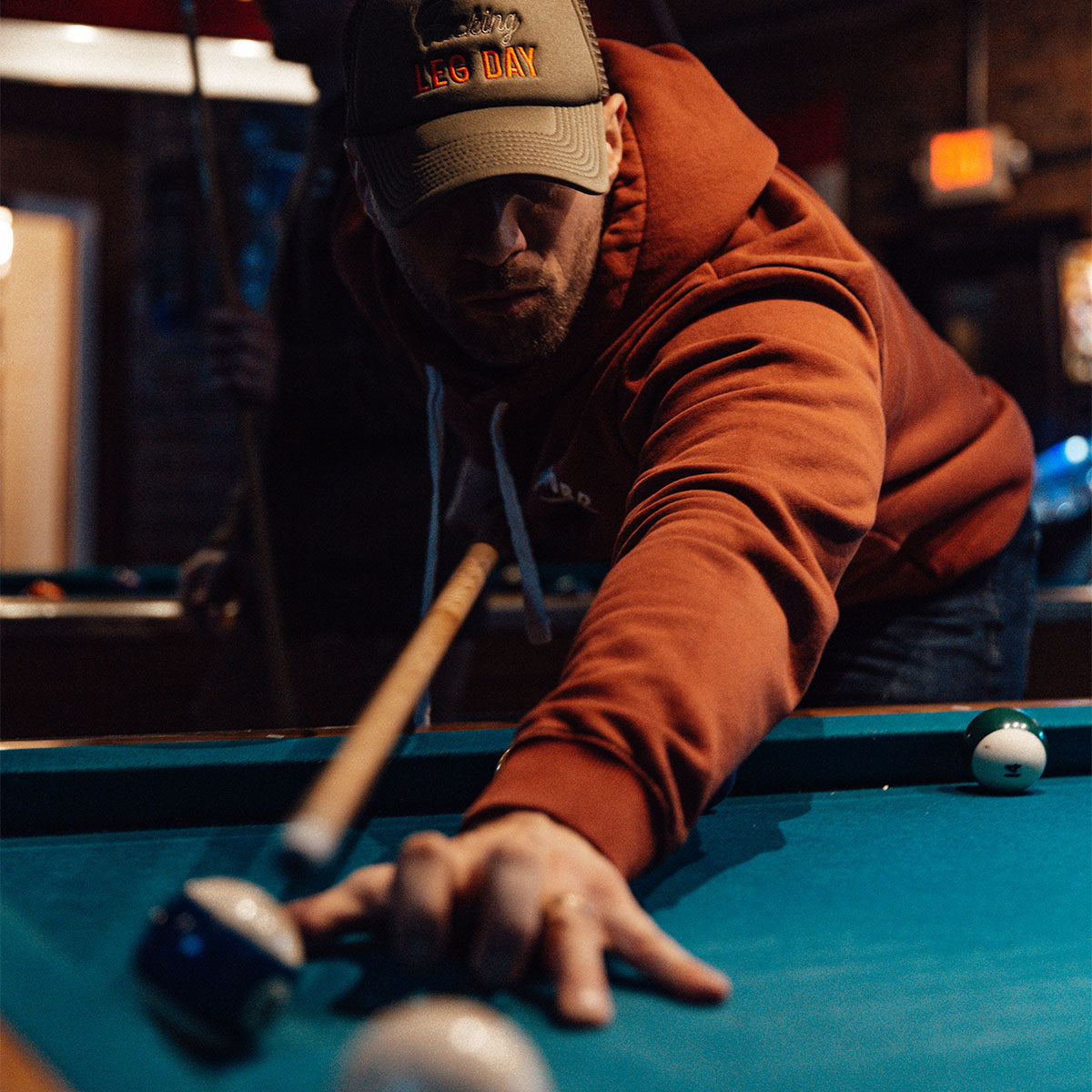 The Daily Hoodie // Fire Brick