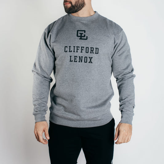 CL Foundation Crewneck Sweatshirt // Gunmetal Heather