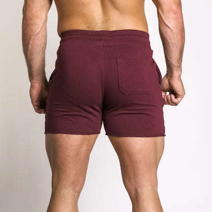 Leg Day Shorts 2.0 // Burgundy