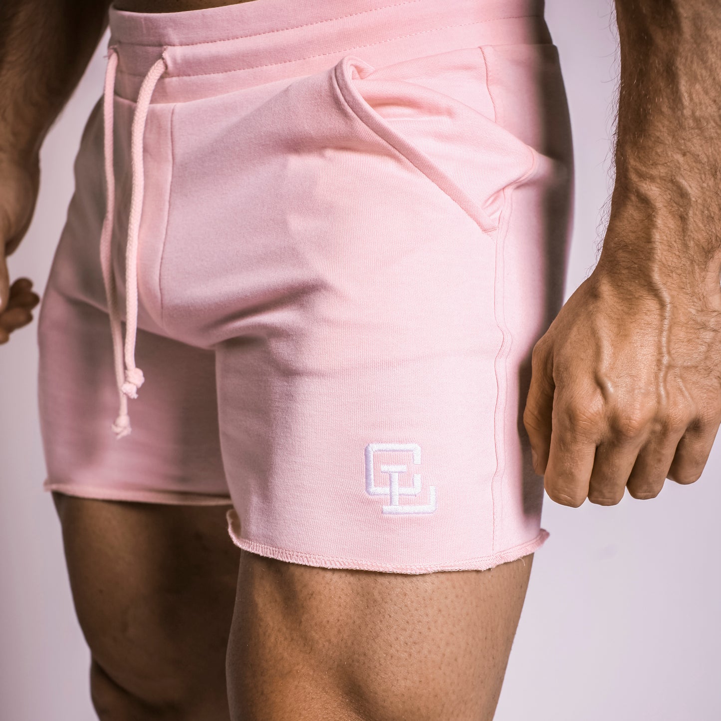 Leg Day Shorts 2.0 // Light Pink