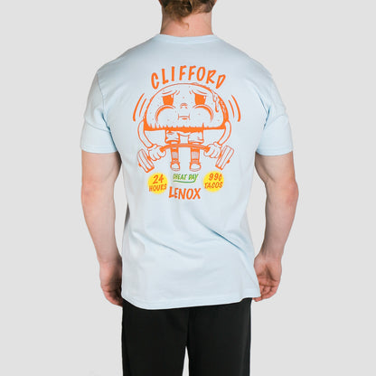 Taco Night Tee // Light Blue