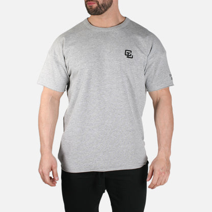Core Cut Off Crewneck Sweatshirt // Gunmetal Heather