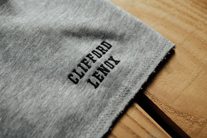 Core Cut Off Crewneck Sweatshirt // Gunmetal Heather