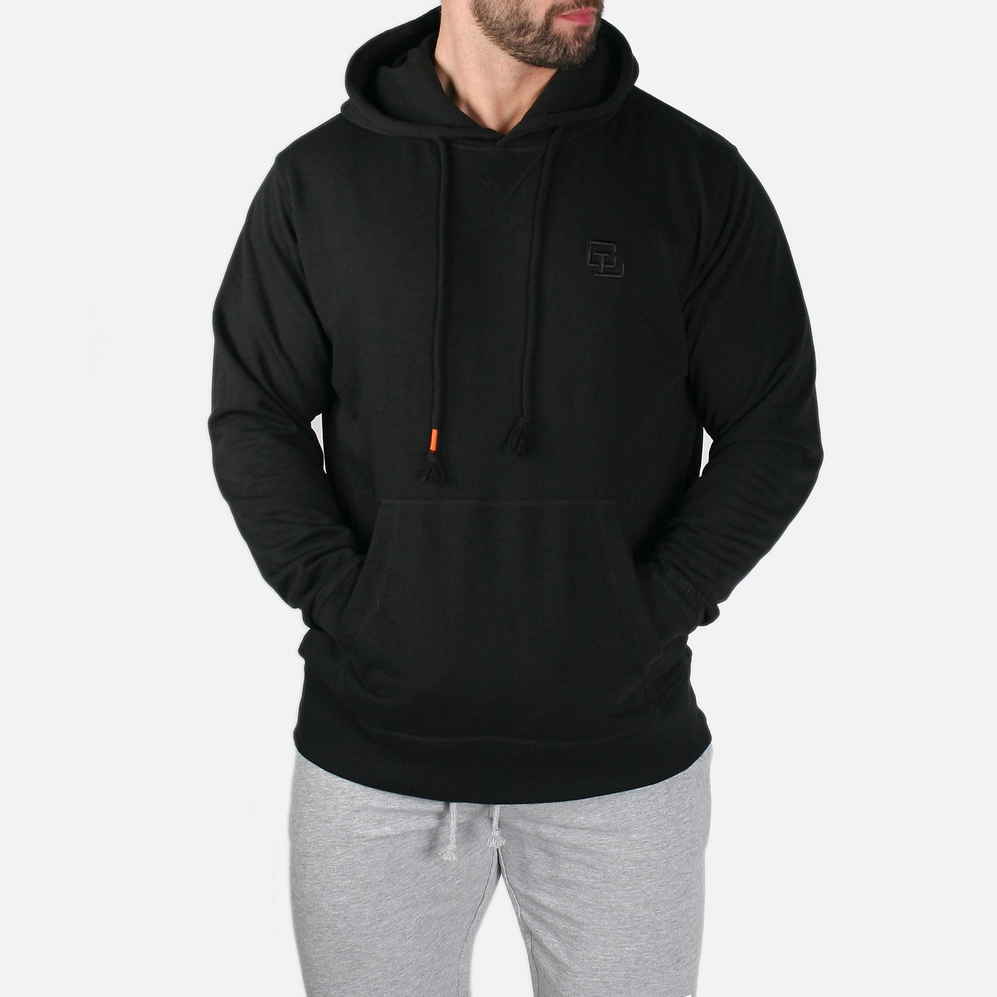 Daily Pump Core Hooded Sweatshirt // Black