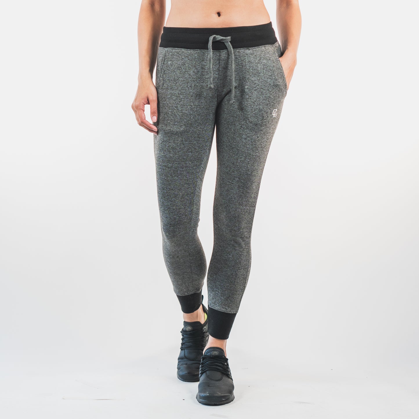 Essential Fitted Joggers // Charcoal