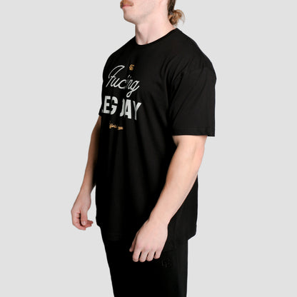 Fucking Leg Day V2 Tee // Black