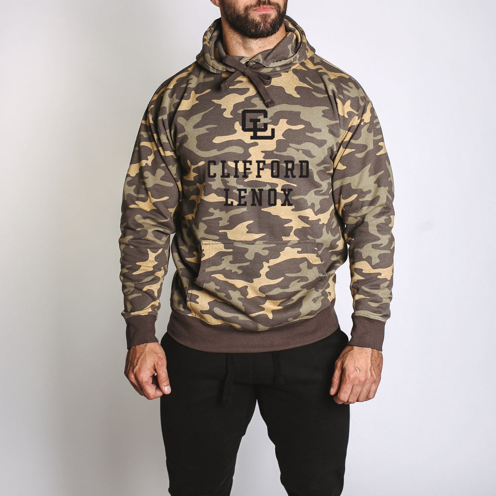 The Camo Hoodie - Le Chien Fumant