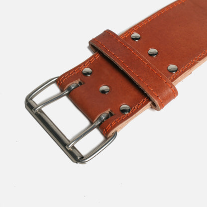 Power Lifting Leather Belt