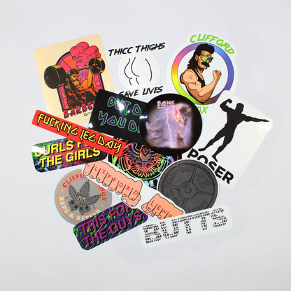 Clifford Lenox 14 Sticker Pack