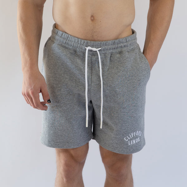 Tear Drop Short // Heather Grey – Clifford Lenox