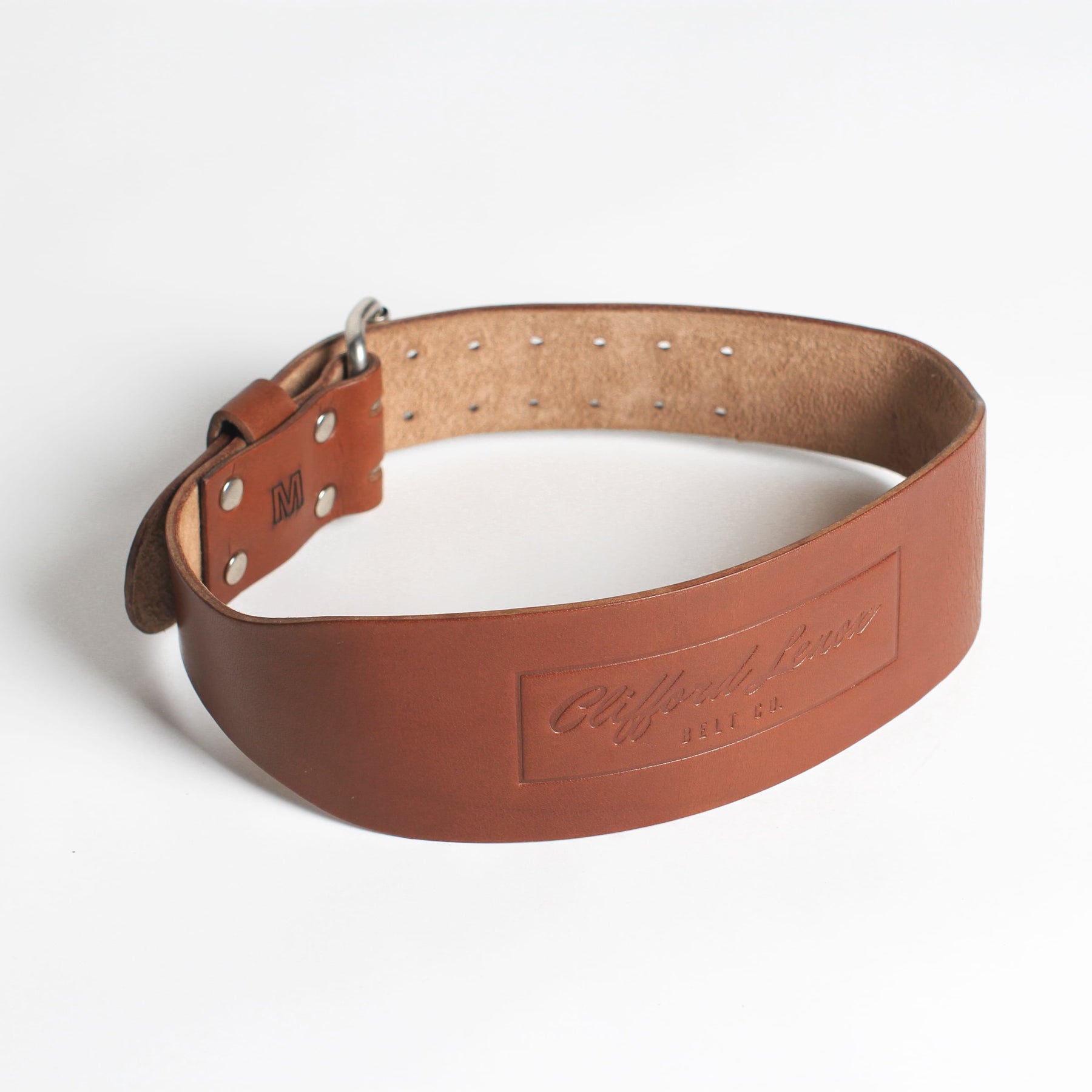 Brown Leather Lifting Belt - Best Quality for Weightlifting