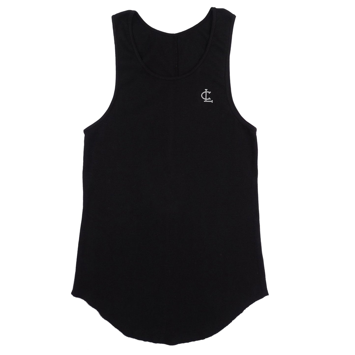 Ribbed Tank // Black