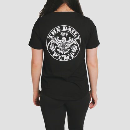 Daily Pump Women's Tee // Black